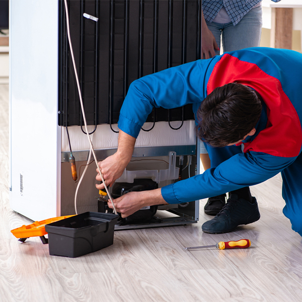 how much do you charge for refrigerator repair services in Wellpinit